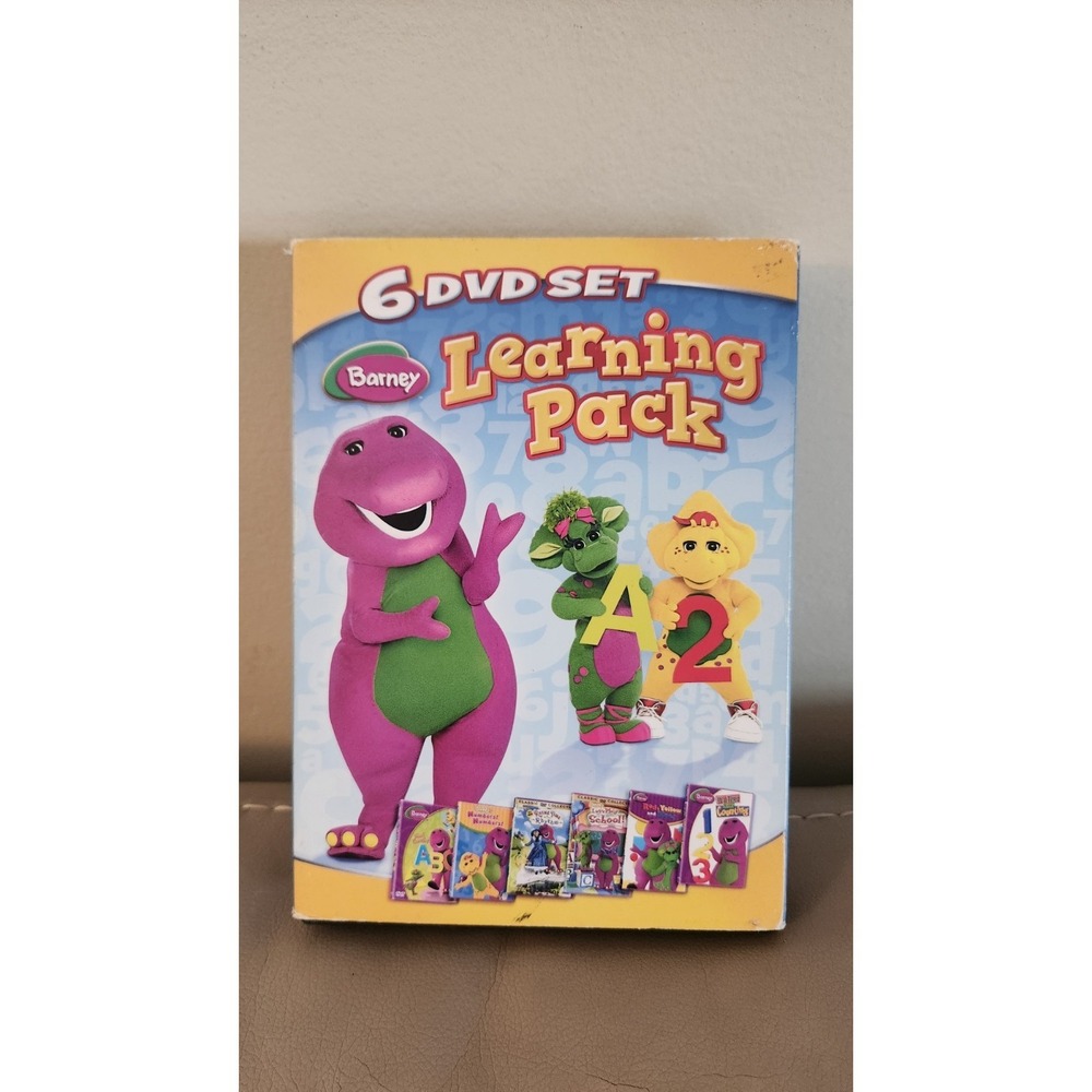 Barney: Learning Pack (DVD, 2010, 6-Disc Set)‎